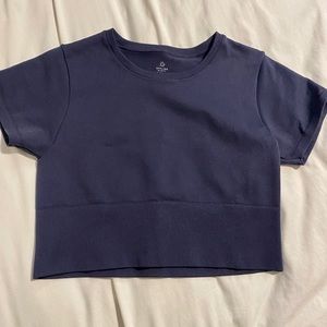 AERIE Offline Navy Blue T Shirt